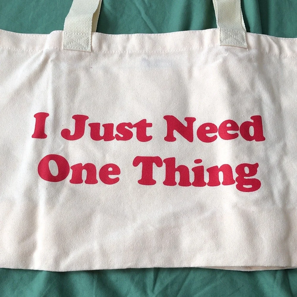 Dude Dad I Just Need One Thing Rectangle Tote Bag